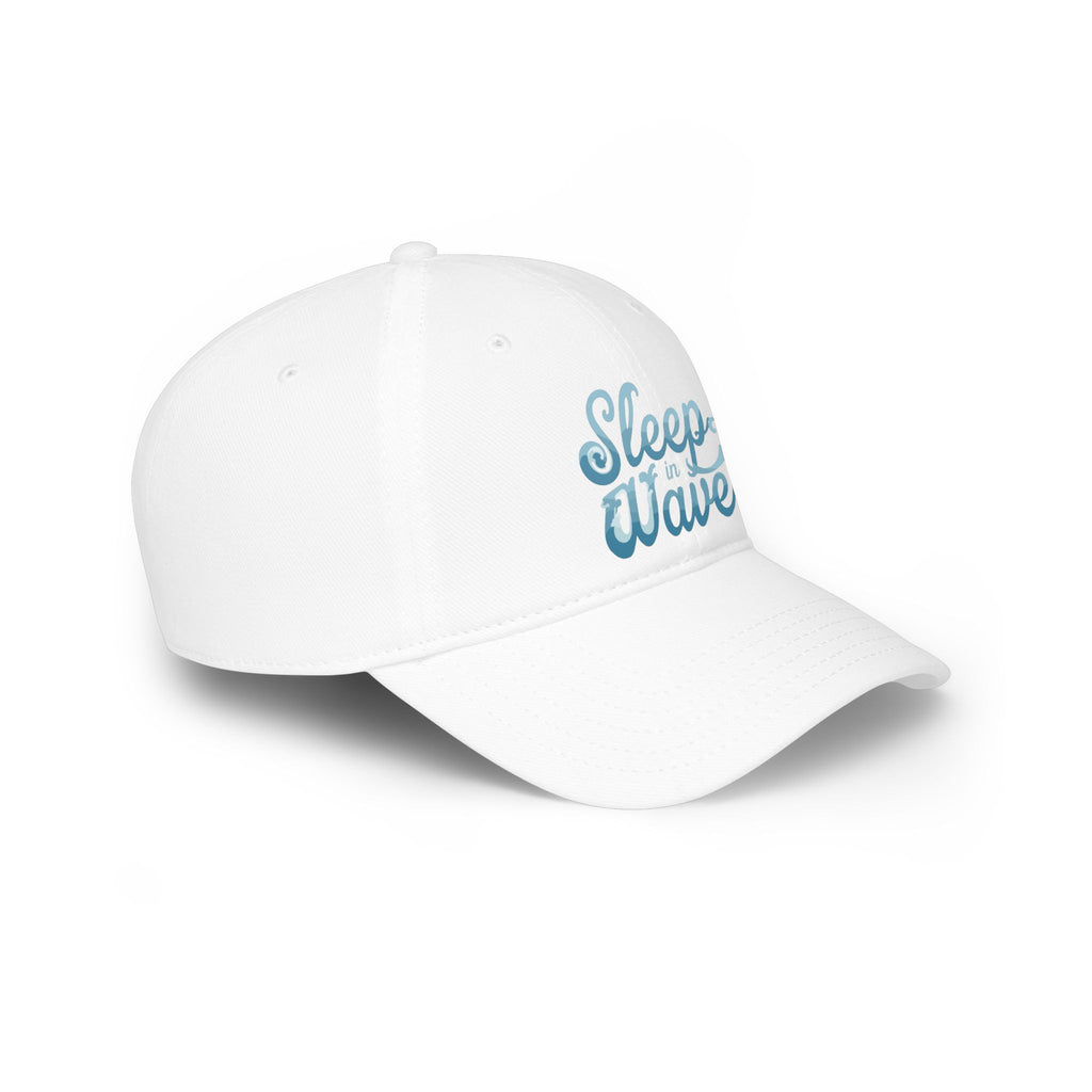 Sleep in Waves Cap 🌊 | Coastal Lifestyle Hat, Ocean Vibes Premium Summer Cap