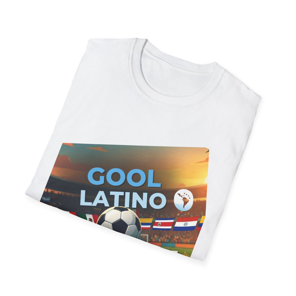 Gool Latino Soft Tee — LofiAICafe Caribbean Bossa Fusion | Lightweight Soccer Fan Shirt | Unisex 2026