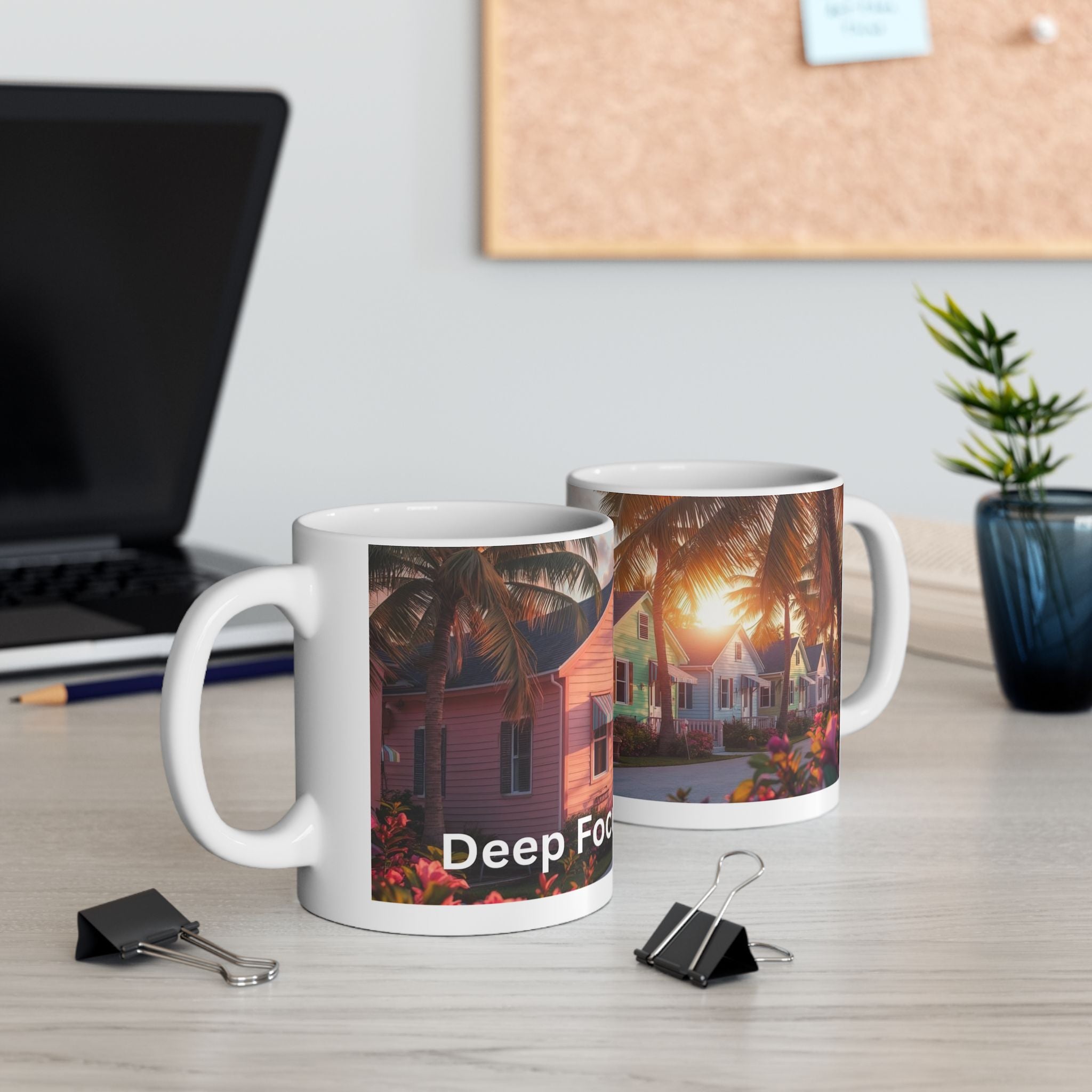 Key West Coastal Mug — Stay Focus