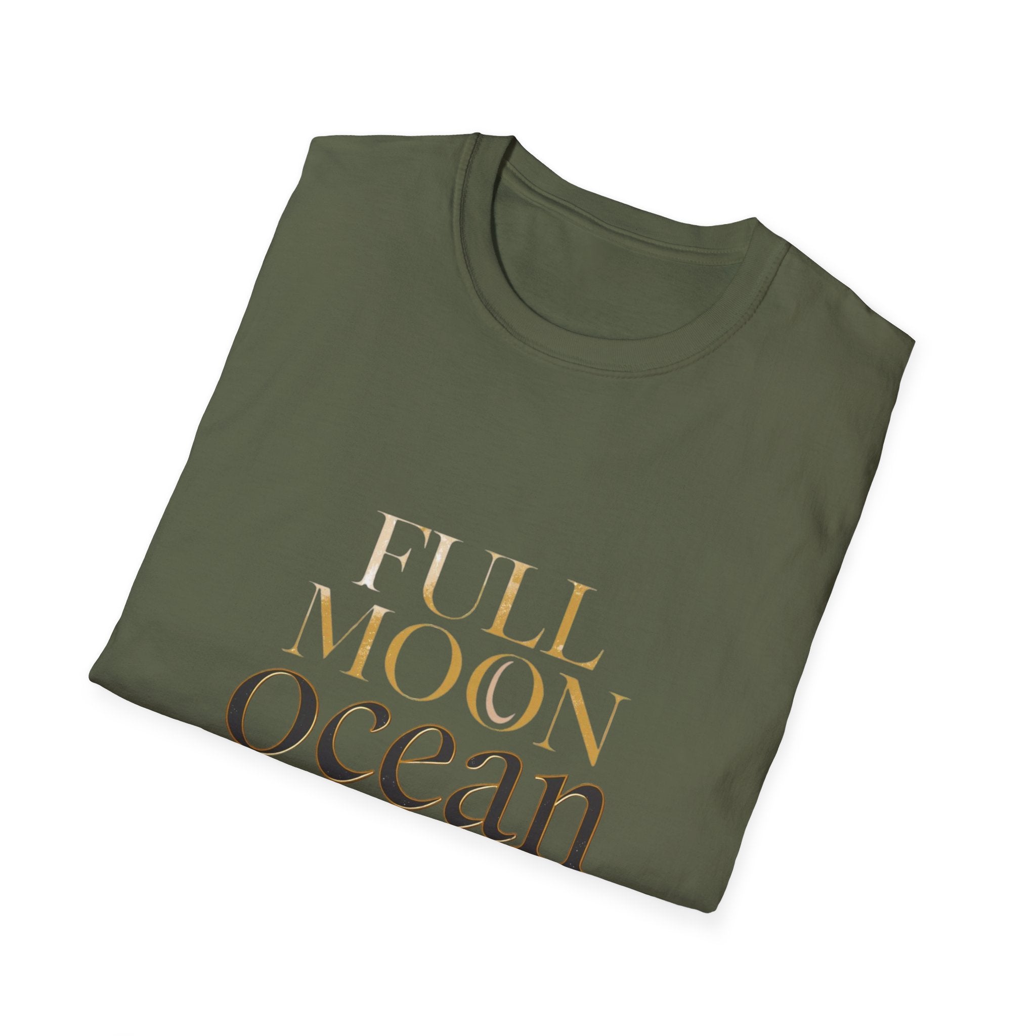 Full Moon Ocean Jazz T-Shirt