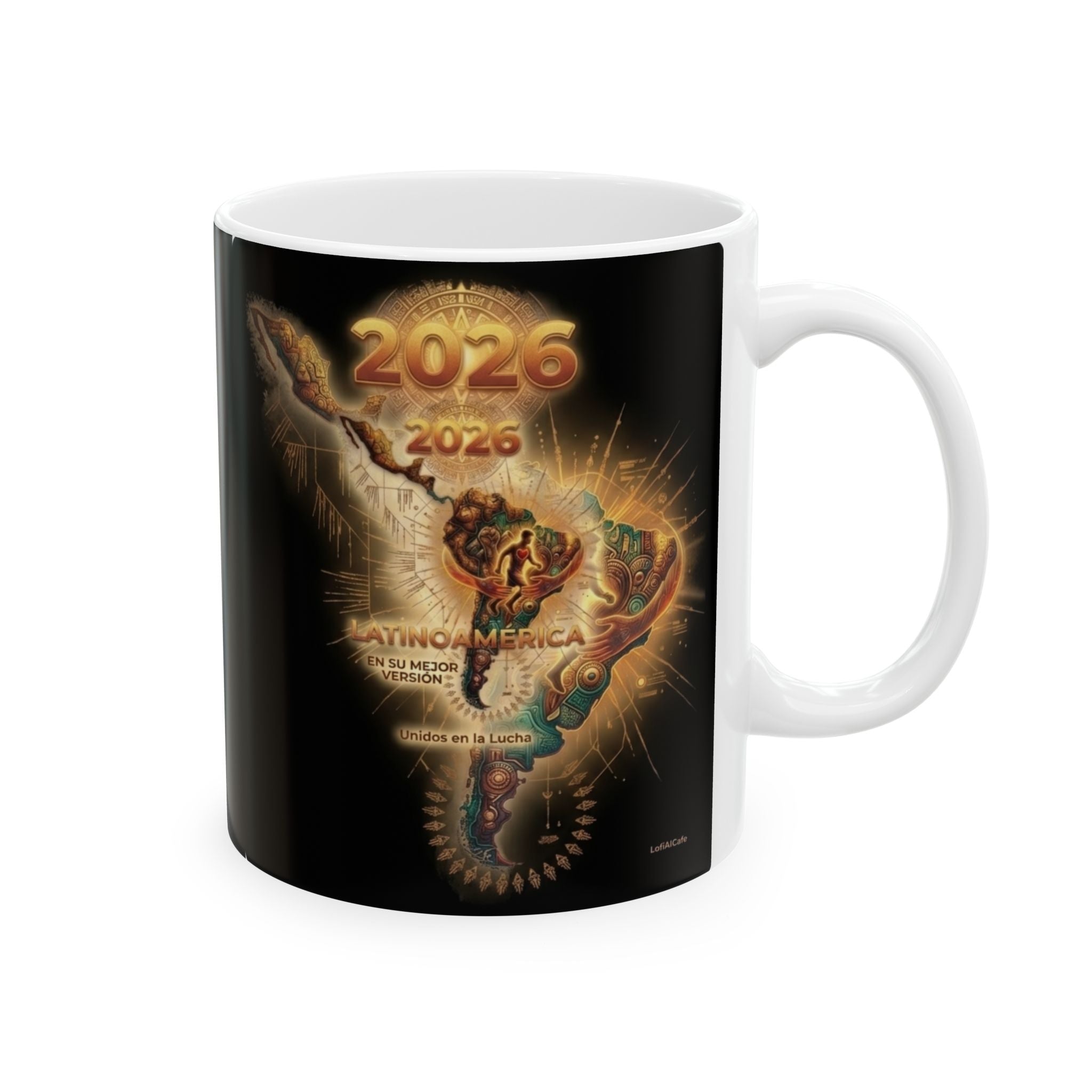 Latinoamérica 2026 Official Mug - "Our Best Version" Edition - Ceramic Coffee Mug (11oz, 15oz)
