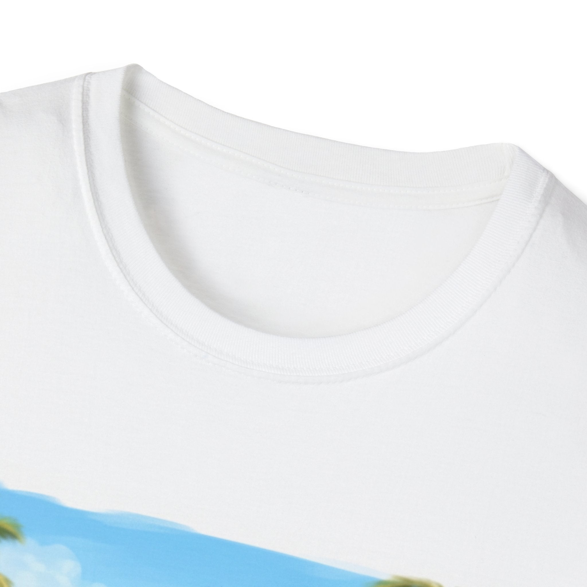 Caribbean Vibes Only T-Shirt 🌴 Colorful Parrot Beach Graphic Tee | Tropical Island Style