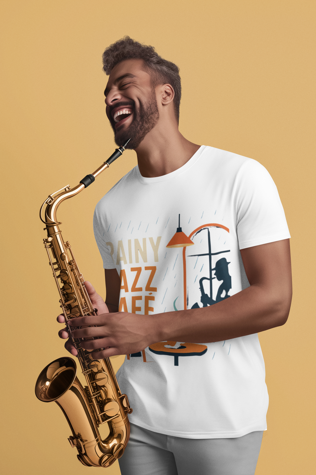 Rainy Jazz Café T-Shirt