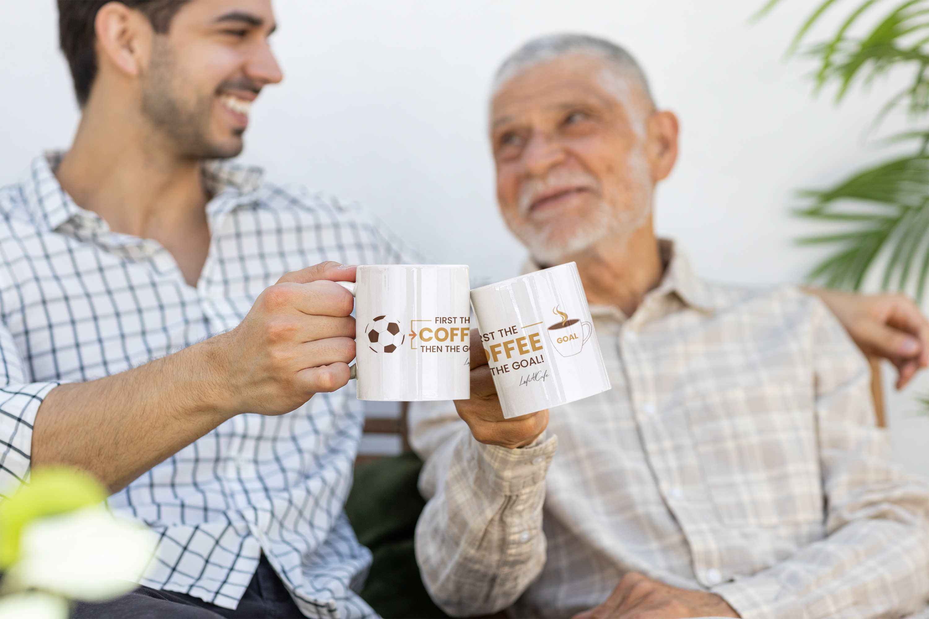 Soccer Fan Coffee Mug – "First the Coffee, Then the Goals" | Funny Soccer Gift | Ceramic Mug 11oz 15oz