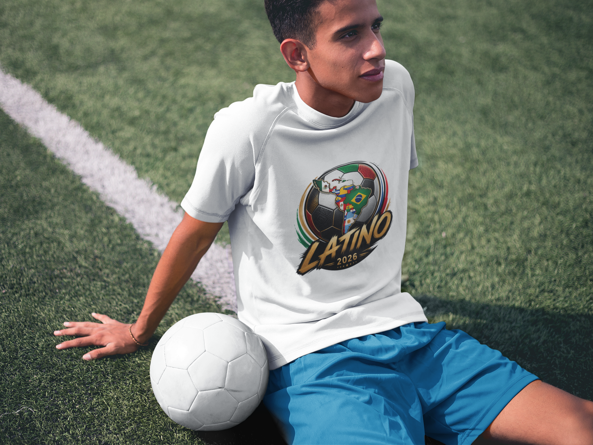 Latino Soccer T-Shirt 2026 — Unisex Fan Tee | Latin Pride Soccer Gift | Fútbol Shirt for Men and Women