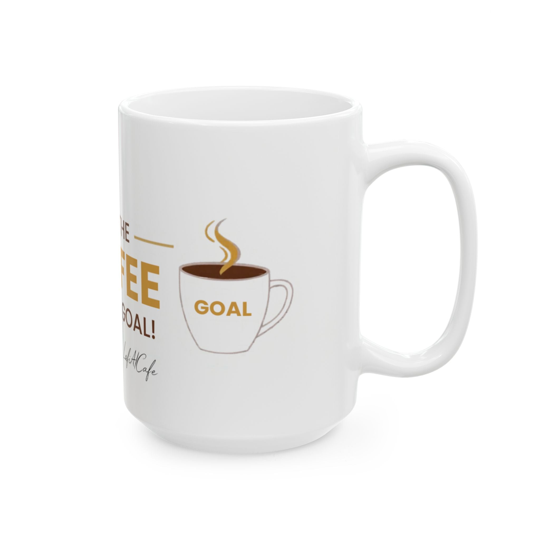 Soccer Fan Coffee Mug – "First the Coffee, Then the Goals" | Funny Soccer Gift | Ceramic Mug 11oz 15oz