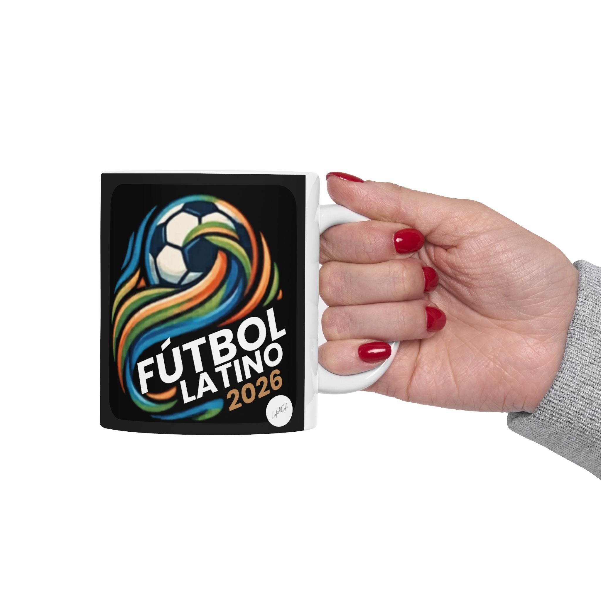 Fútbol Latino 2026 Coffee Mug