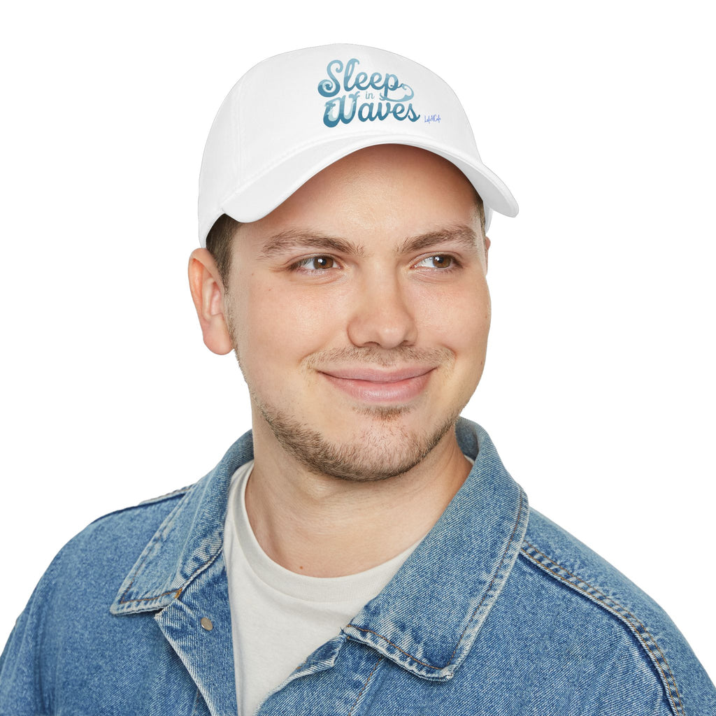 Sleep in Waves Cap 🌊 | Coastal Lifestyle Hat, Ocean Vibes Premium Summer Cap