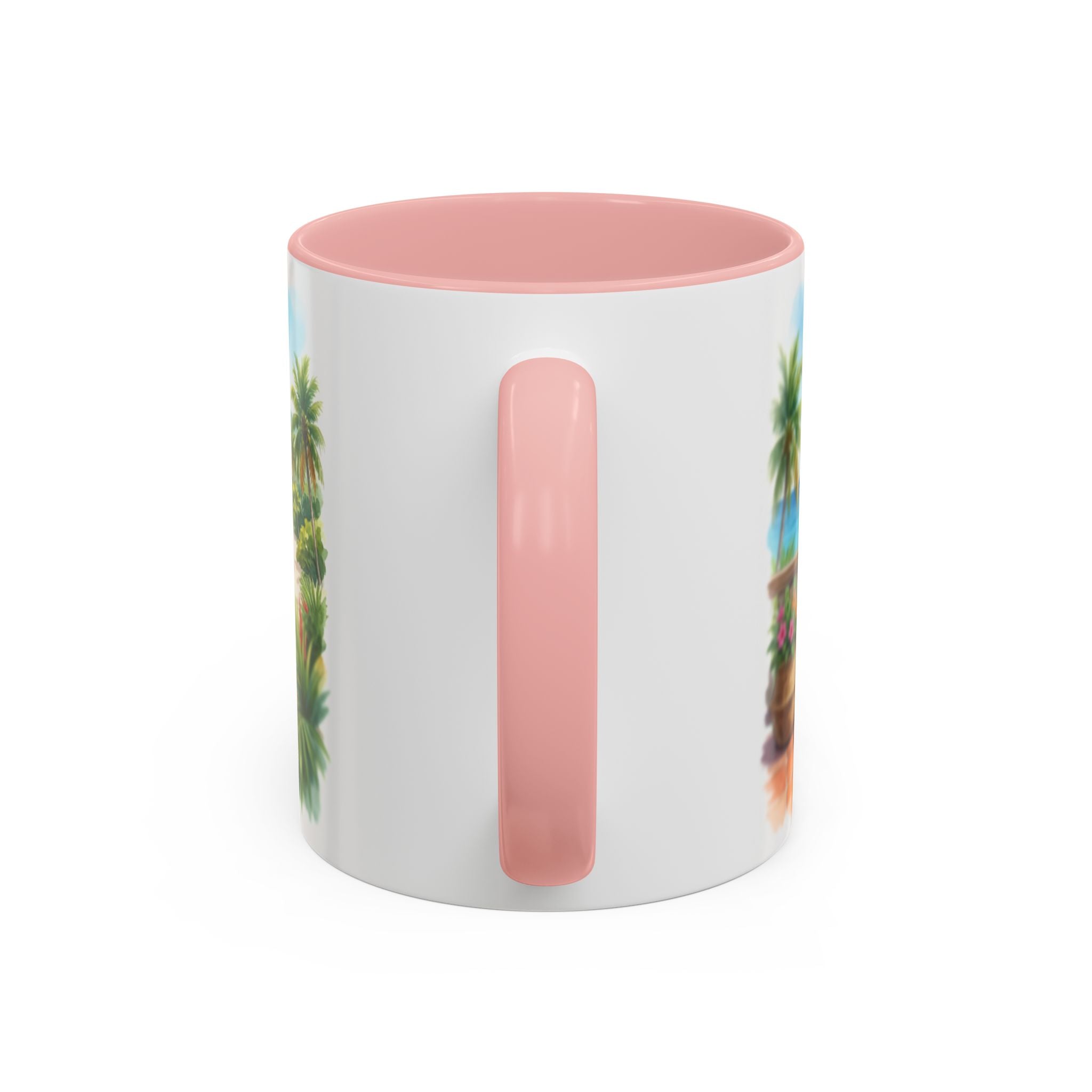 Caribbean Parrot Coffee Mug ☕ Tropical Beach Hibiscus Design | Colorful Island Vibes (11oz, 15oz)