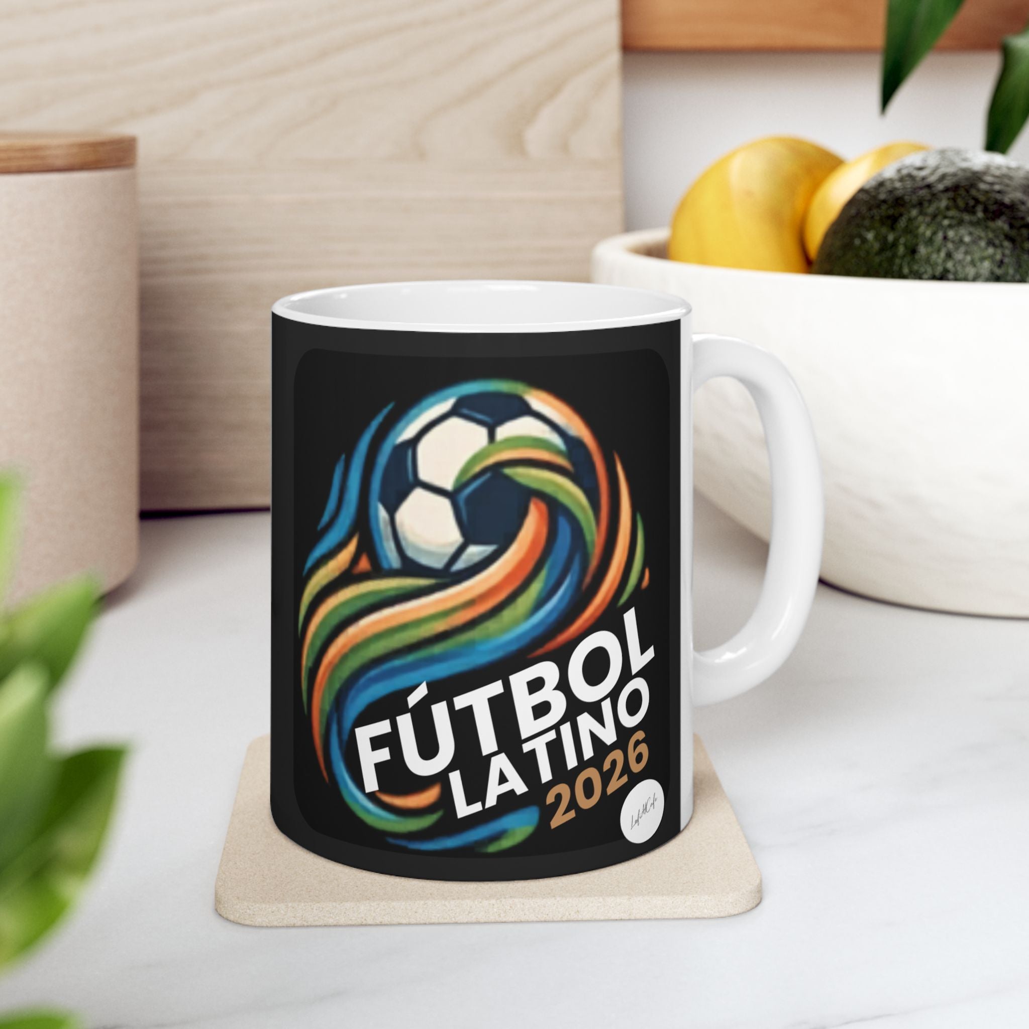 Fútbol Latino 2026 Coffee Mug