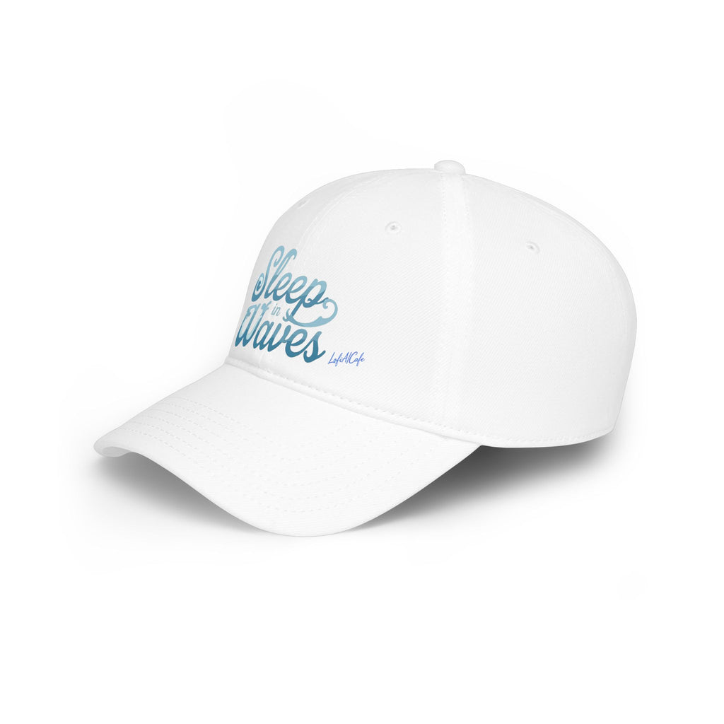 Sleep in Waves Cap 🌊 | Coastal Lifestyle Hat, Ocean Vibes Premium Summer Cap