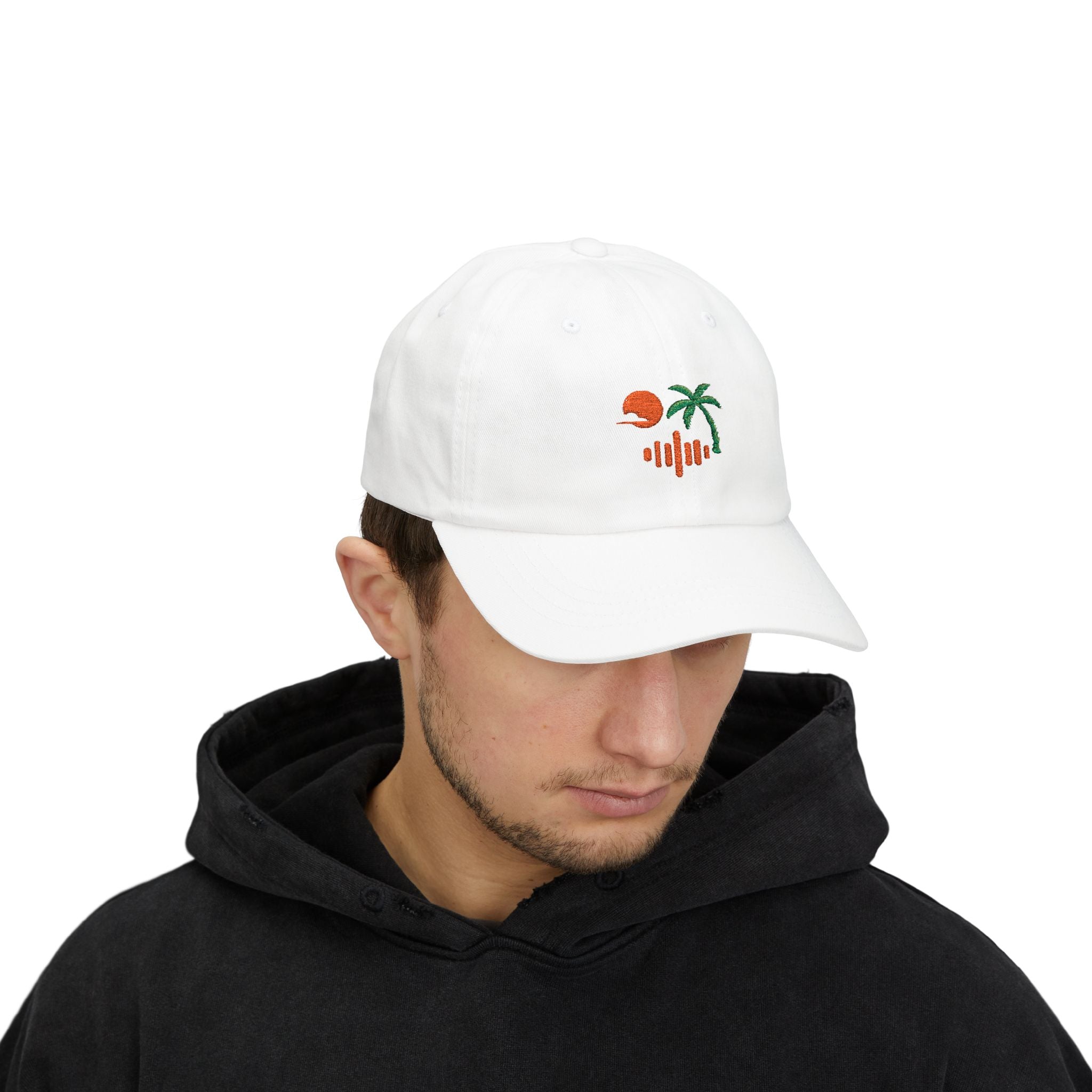 LofiAICafe Logo Dad Cap — Embroidered Signature Brand Hat