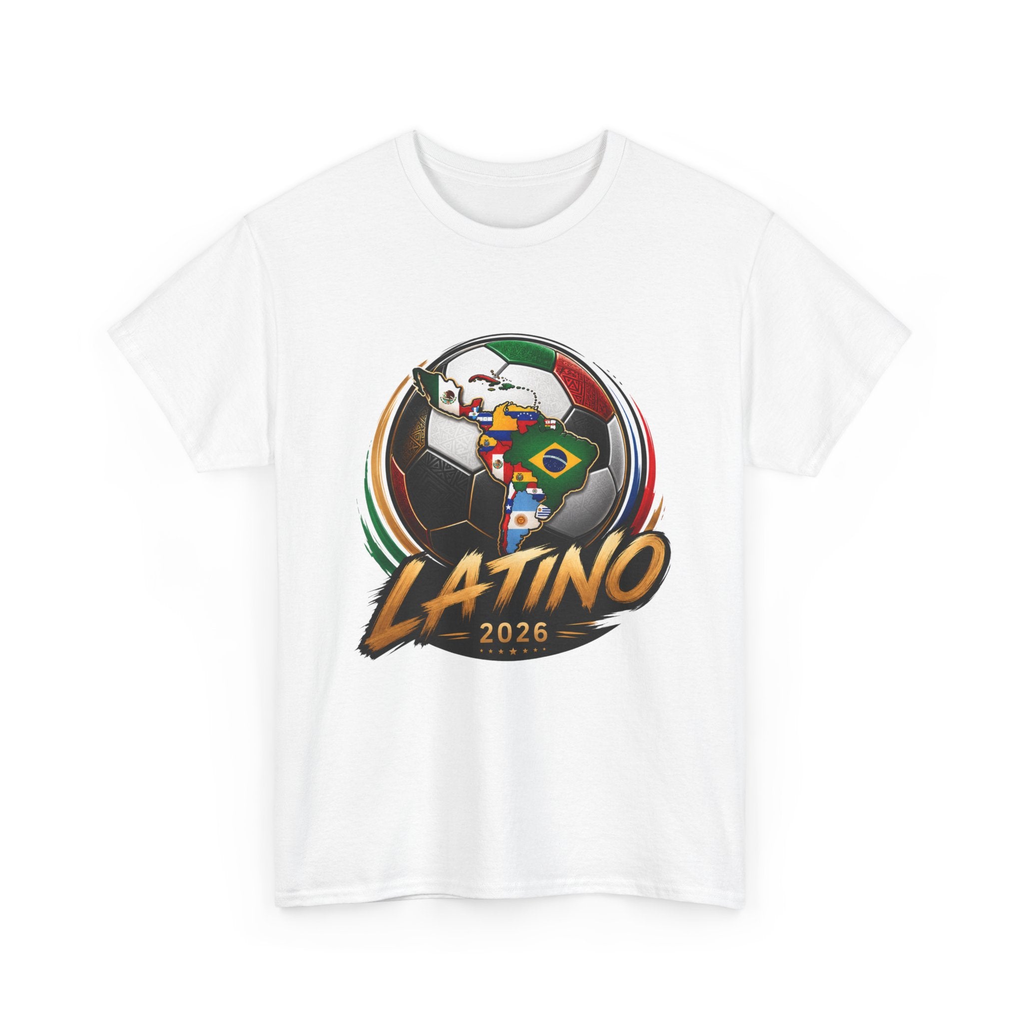 Latino Soccer T-Shirt 2026 — Unisex Fan Tee | Latin Pride Soccer Gift | Fútbol Shirt for Men and Women